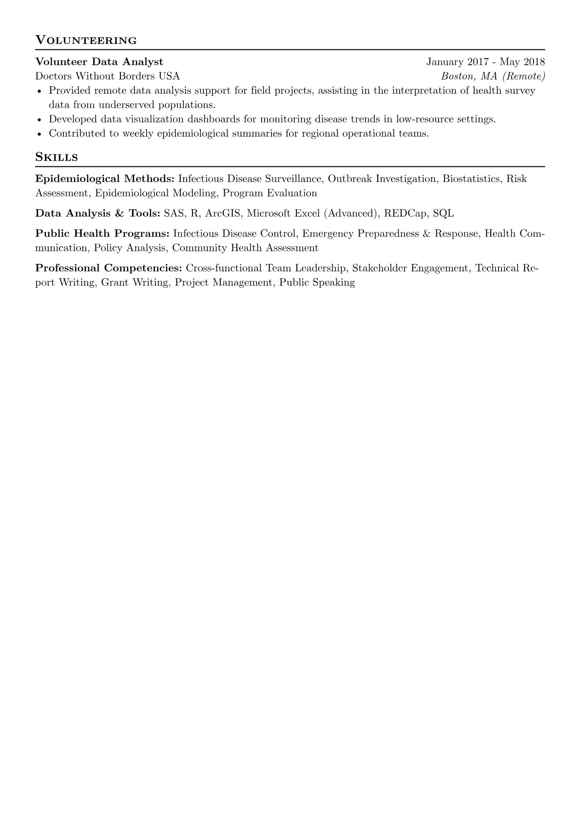 Epidemiological Methods version - Page 2