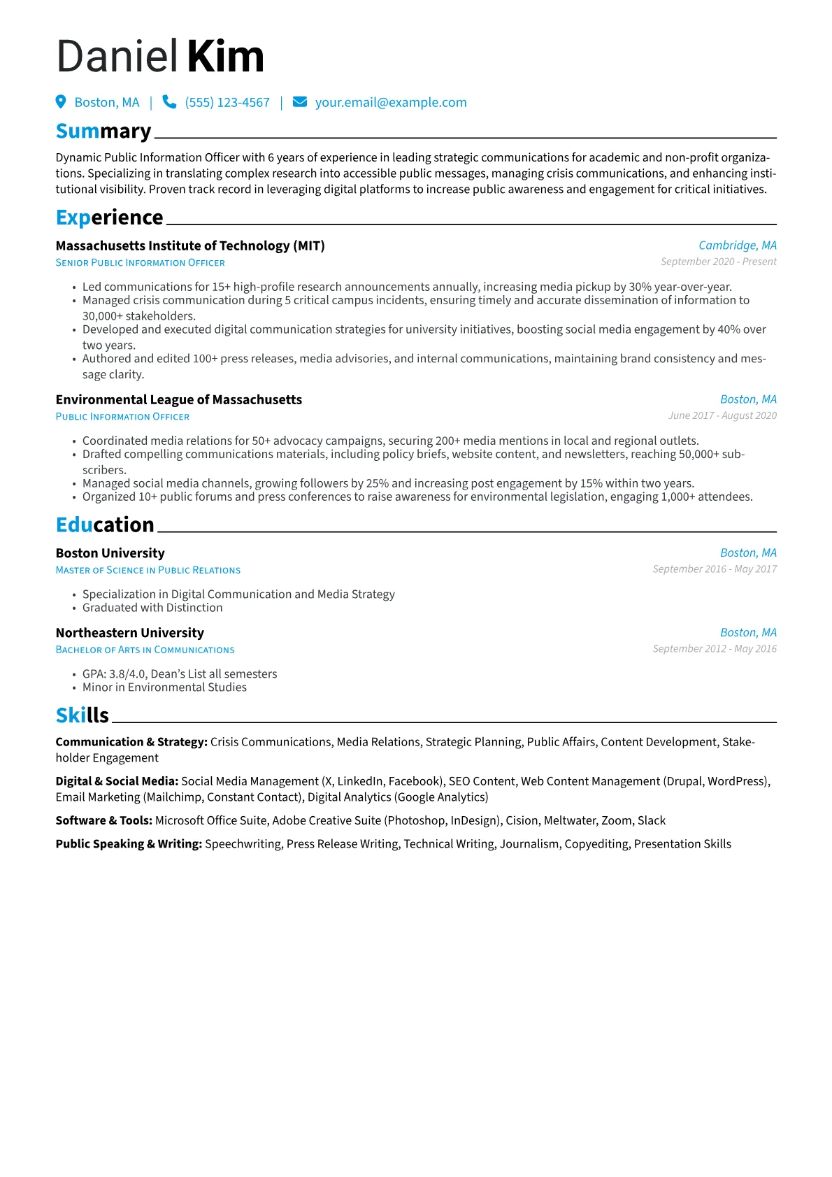 Communication & Strategy version - Page 1