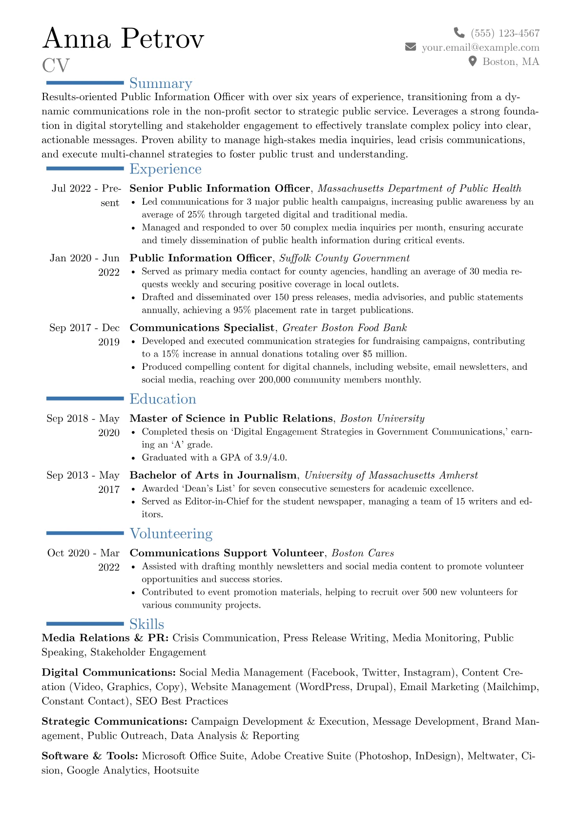 Career changer version - Page 1