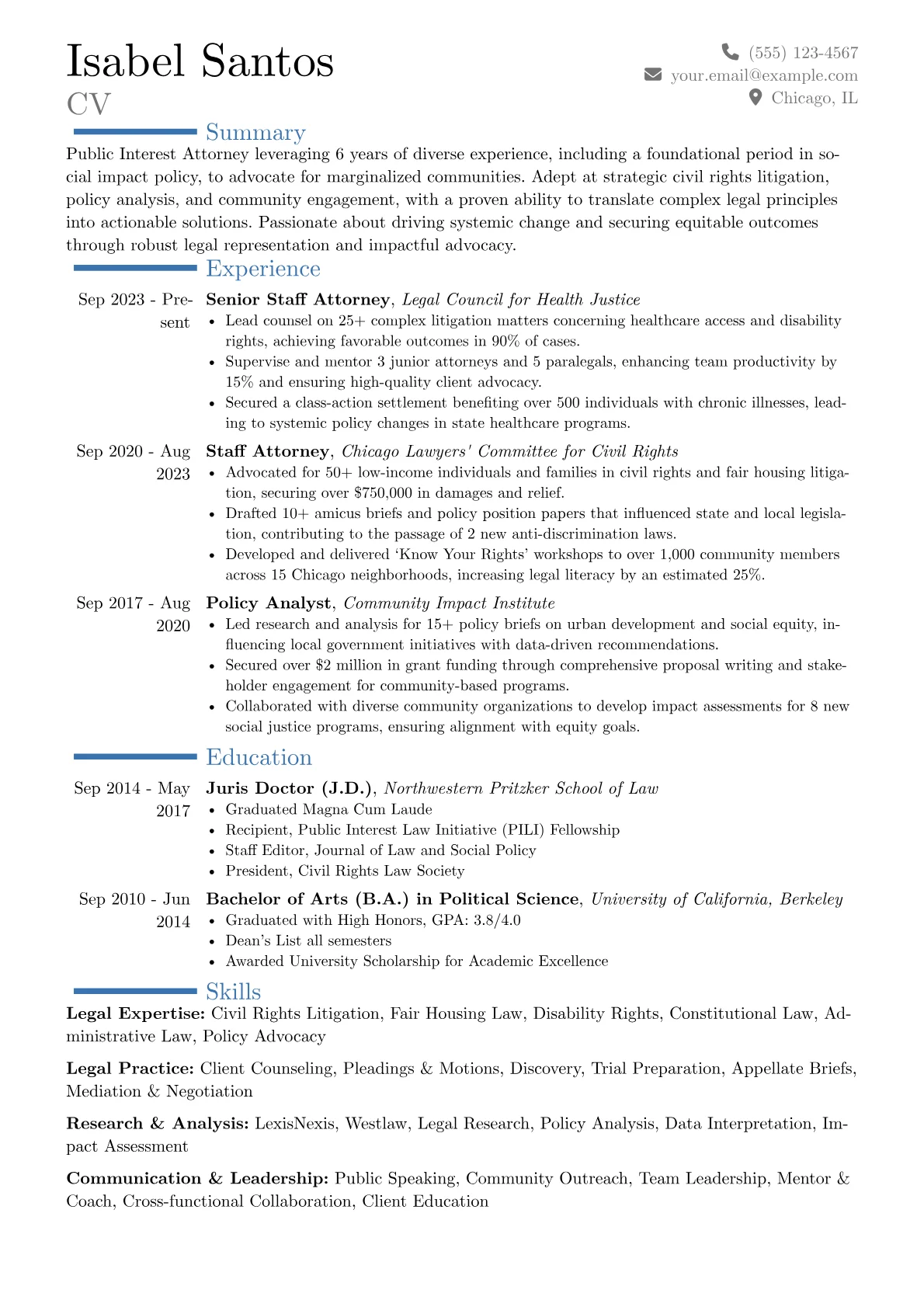 Career changer version - Page 1