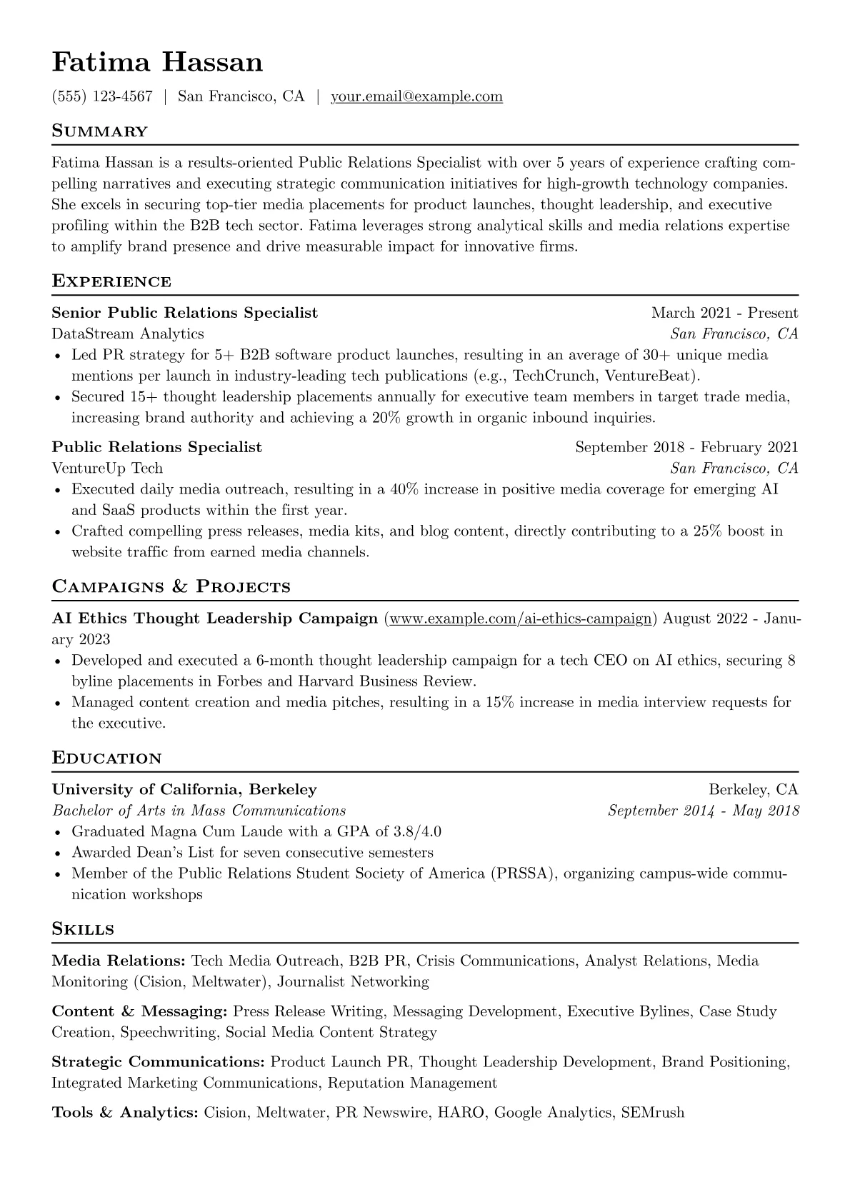 Public Relations version - Page 1