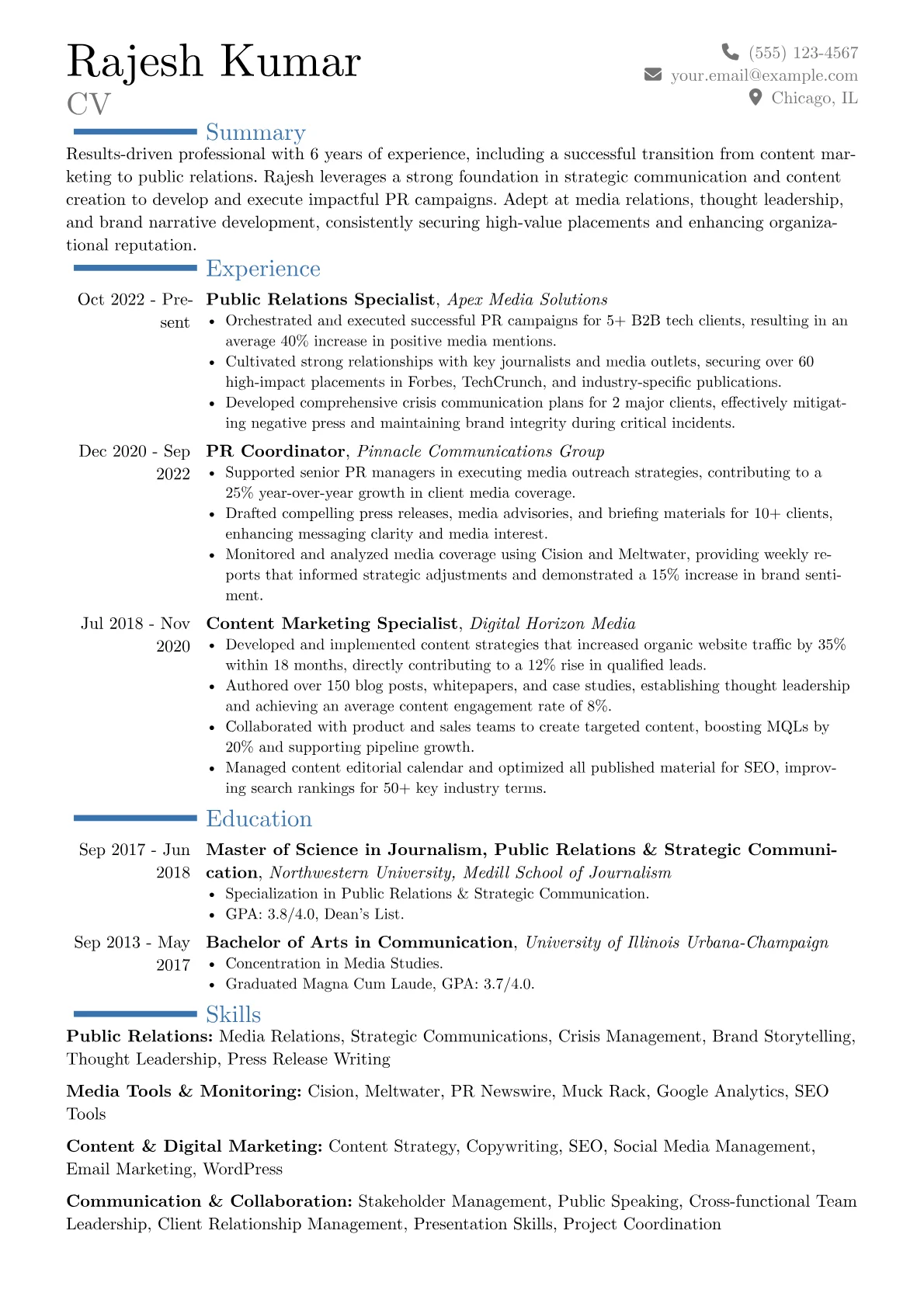 Career changer version - Page 1