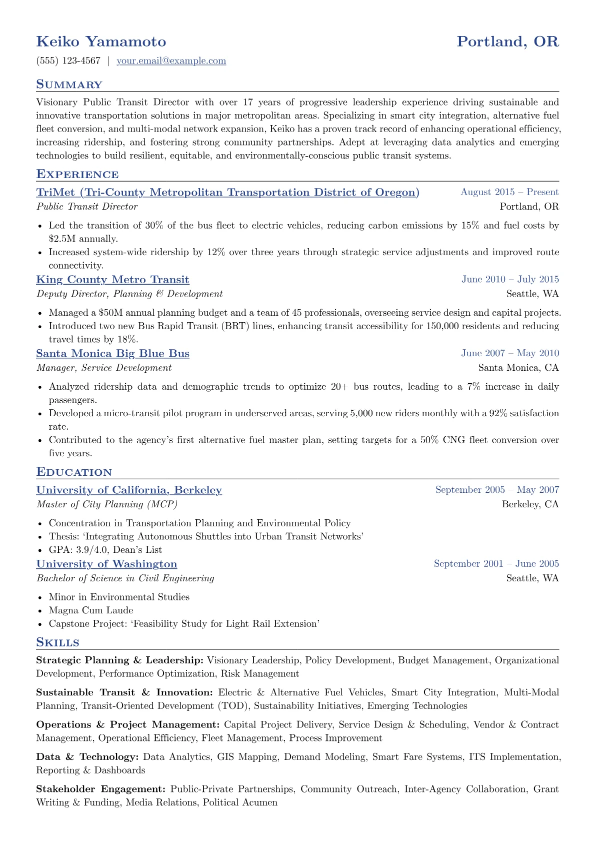 Public Transit version - Page 1