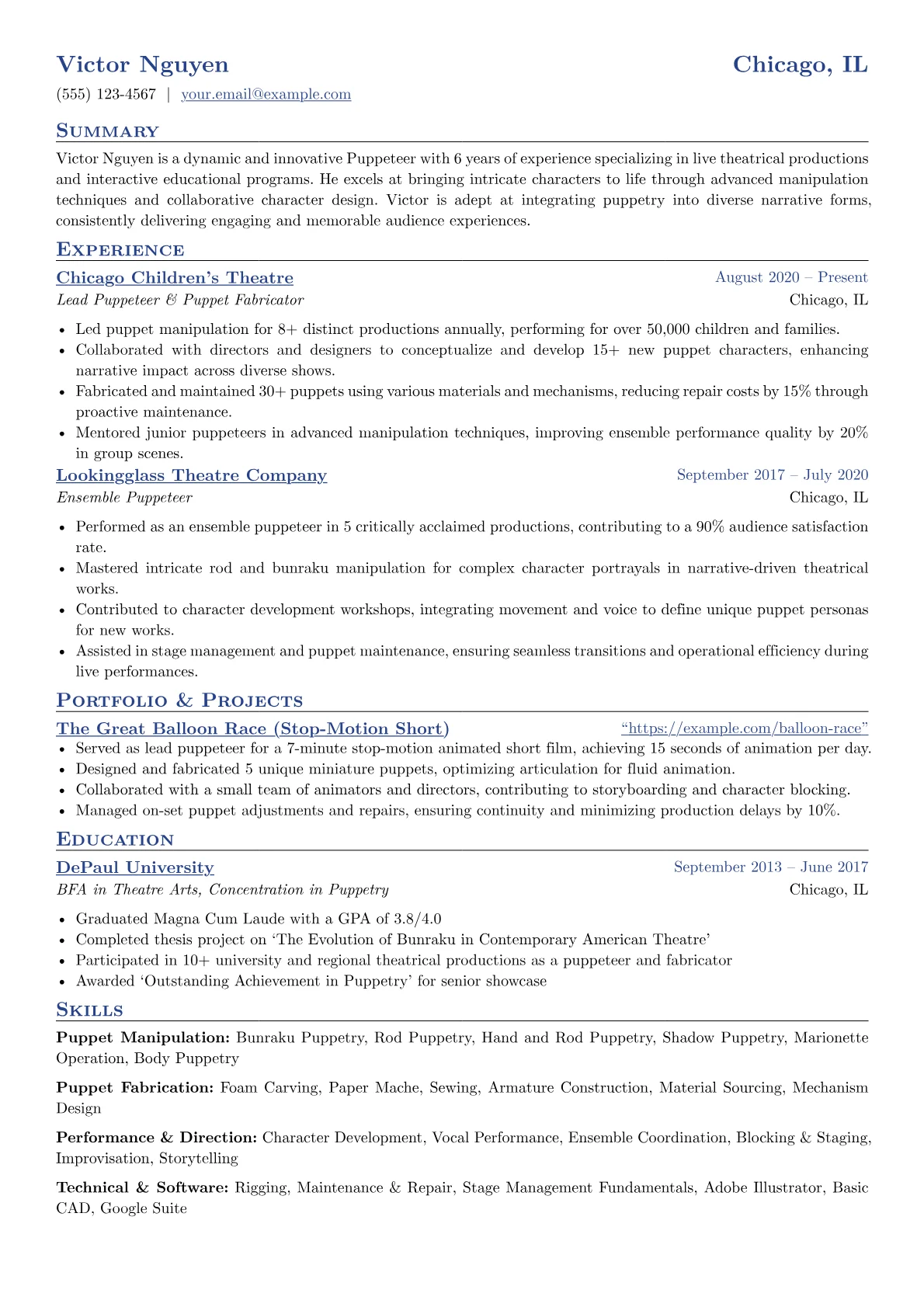 Live Theatrical version - Page 1