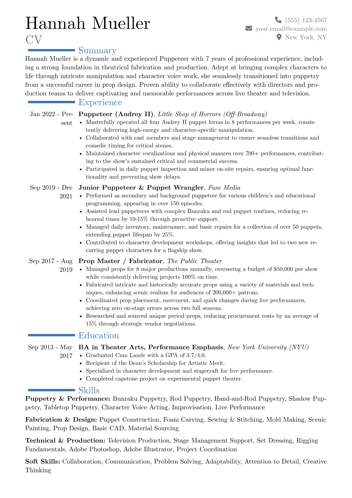Career changer version - Page 1