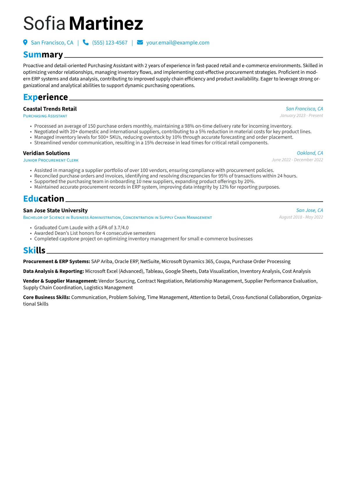 Retail & E-commerce Focus version - Page 1
