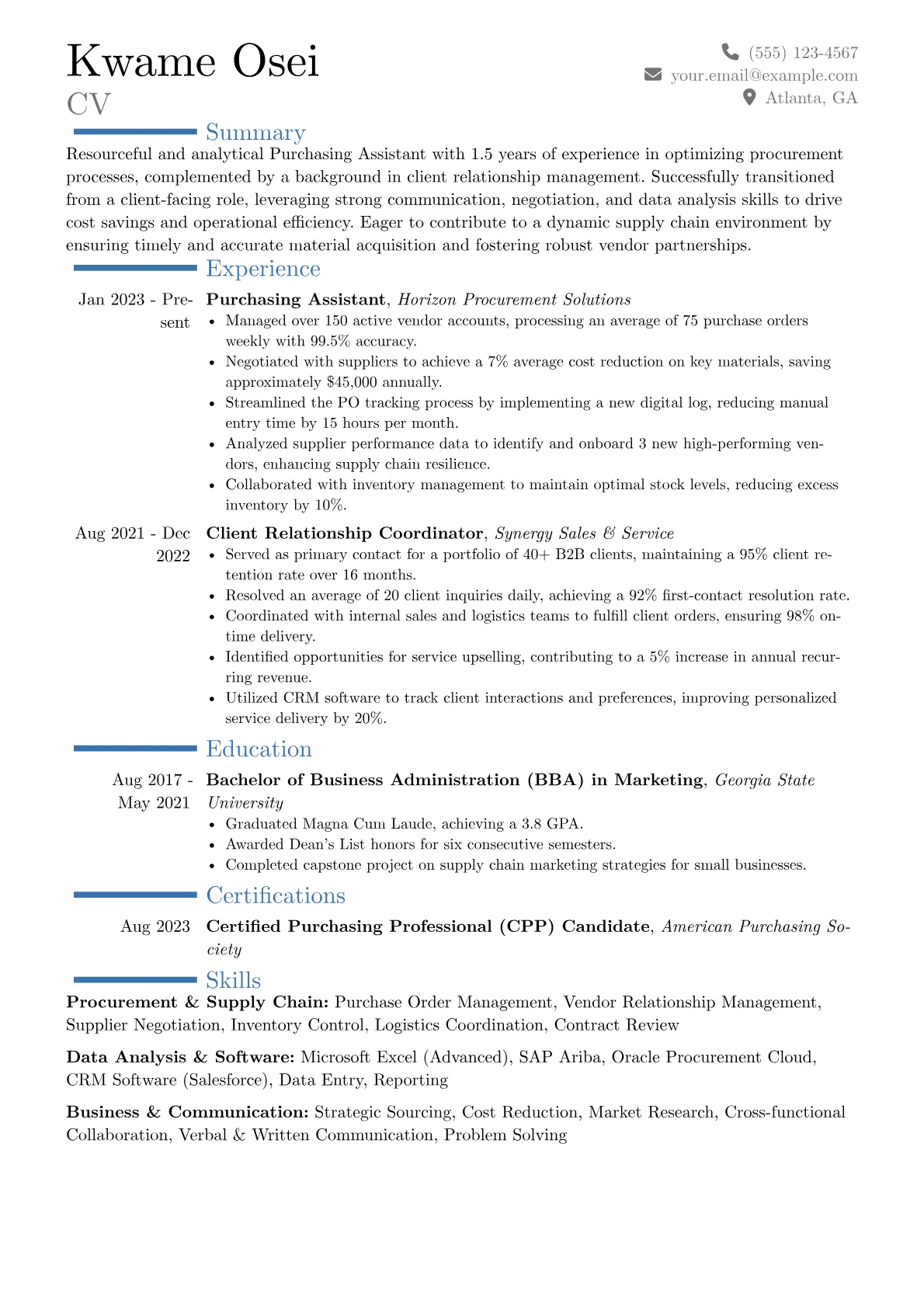 Career changer version - Page 1