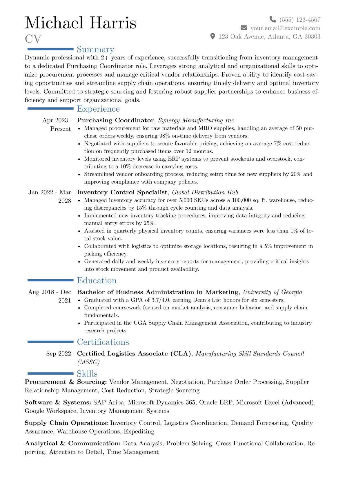 Career changer version - Page 1