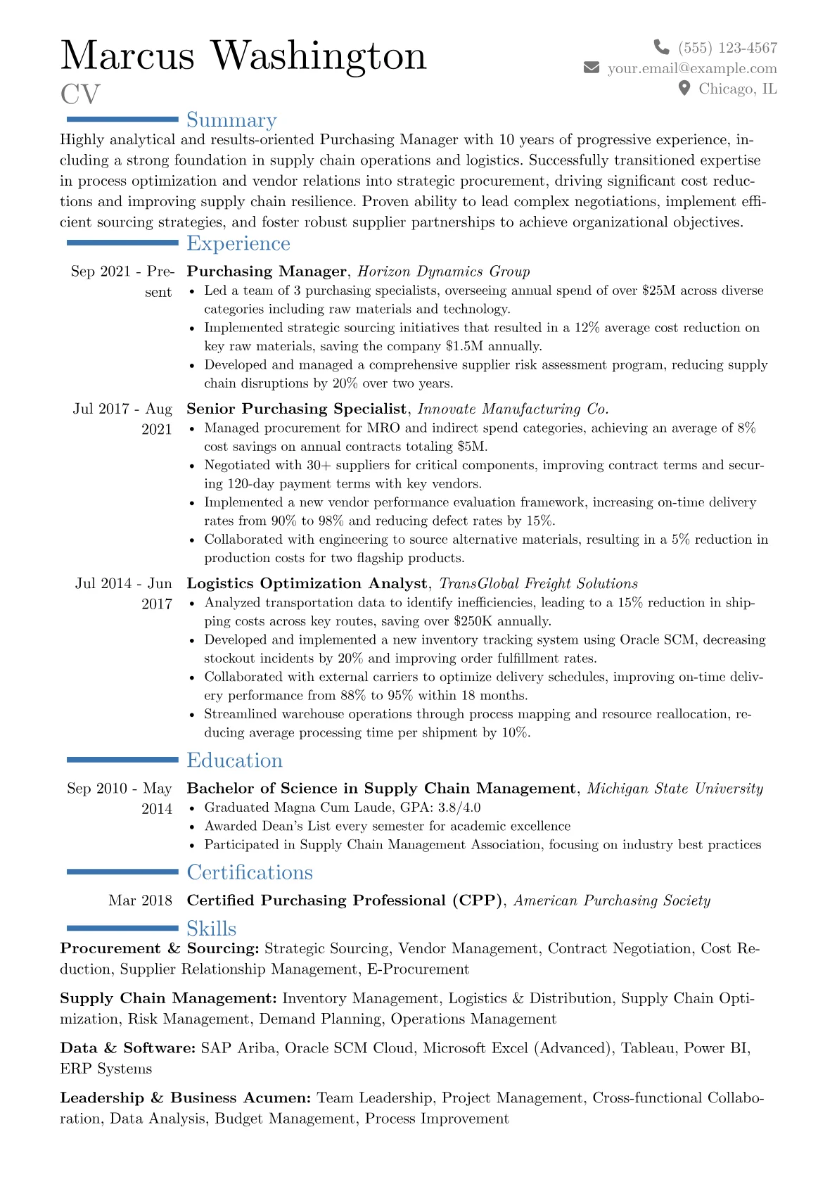 Career changer version - Page 1