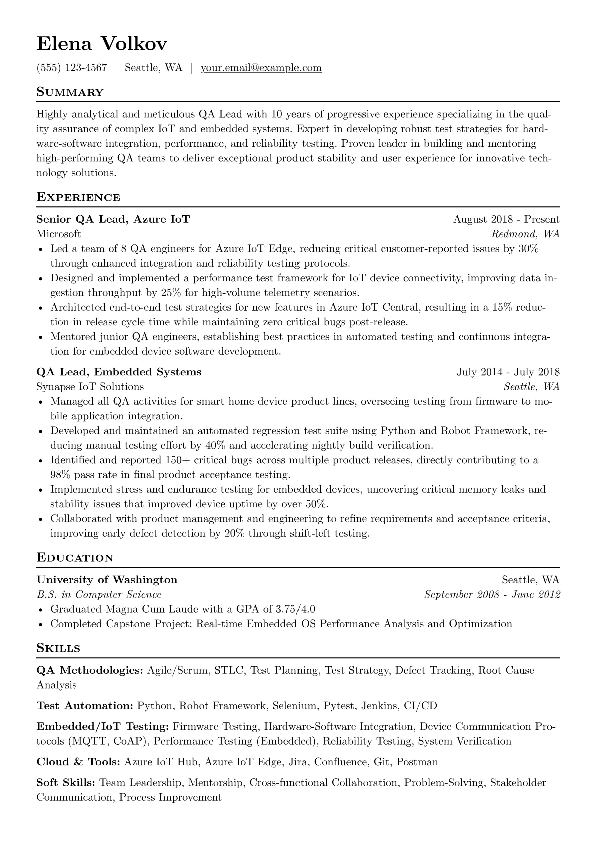 IoT/Embedded Systems version - Page 1