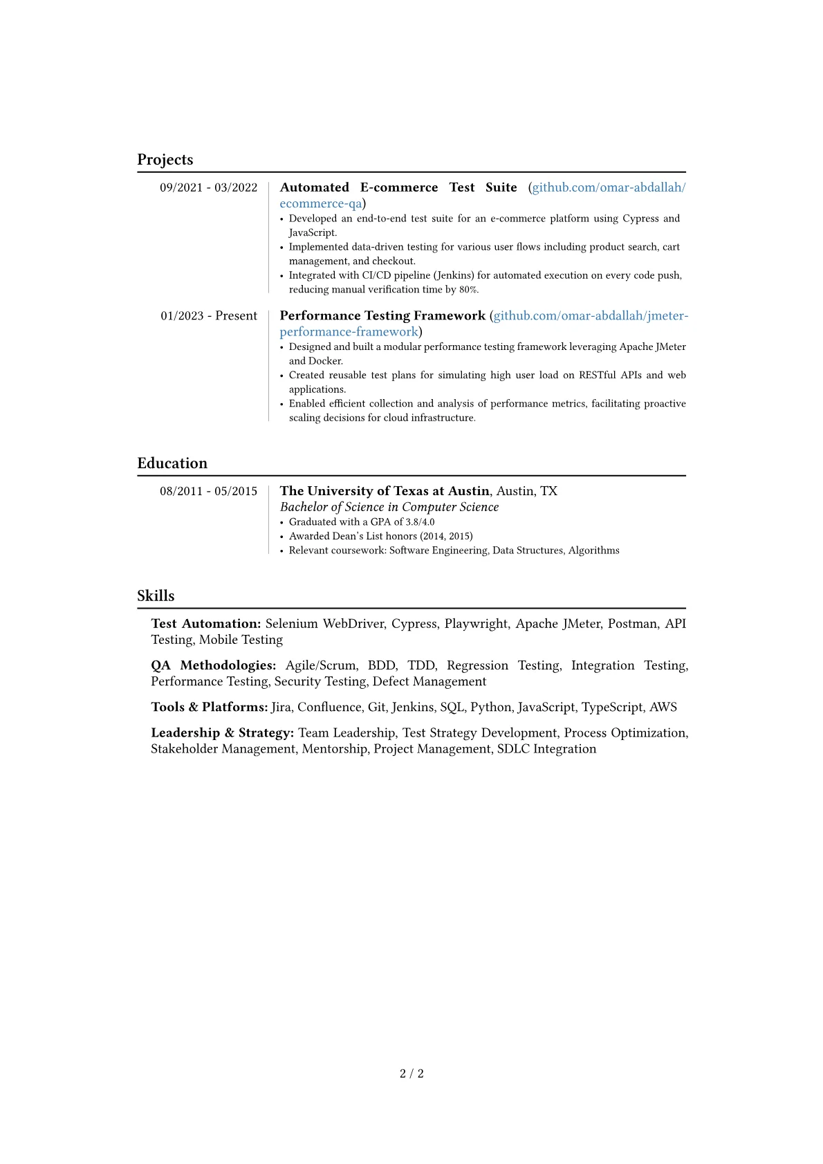 Career changer version - Page 2