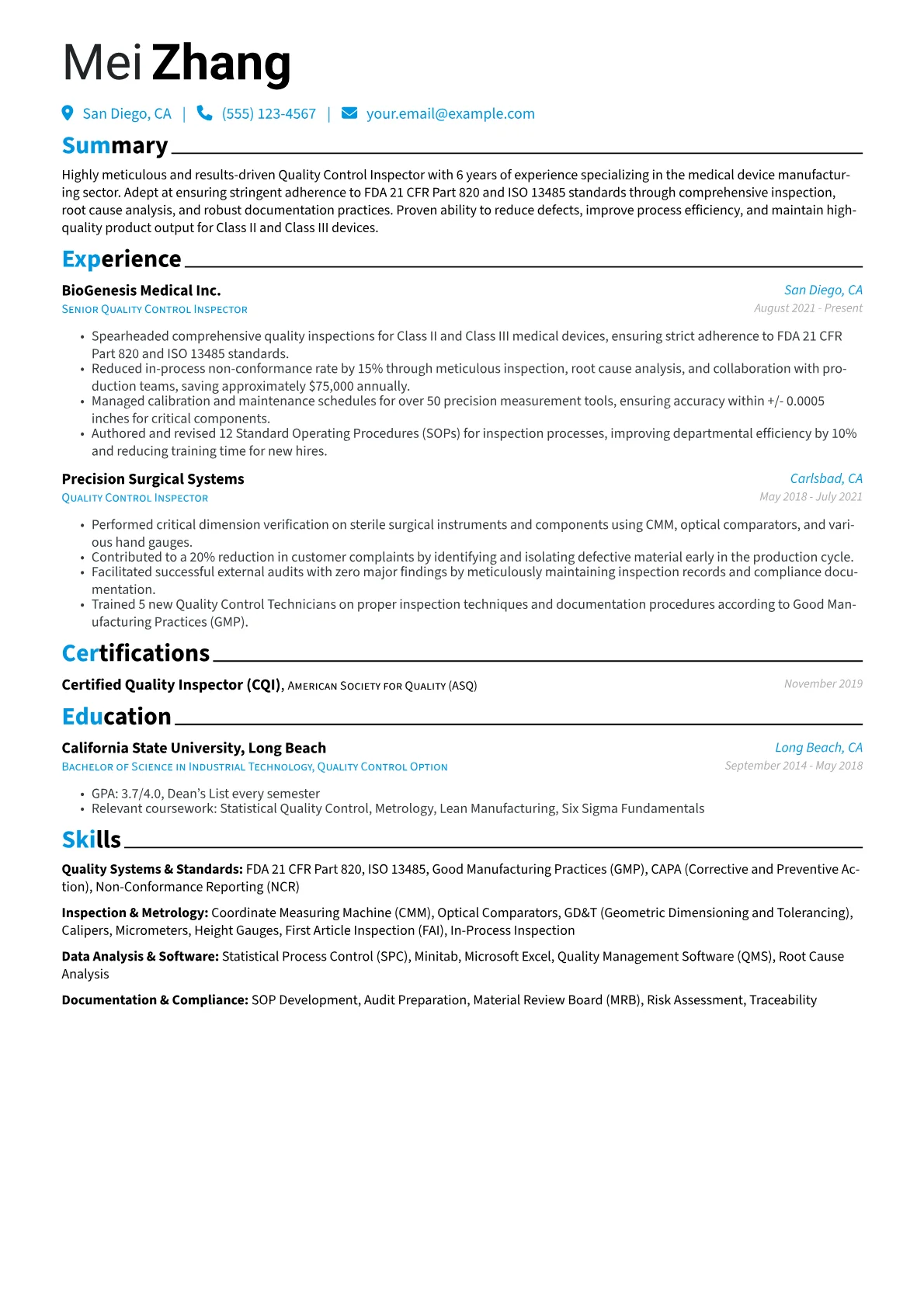 Medical Device Quality version - Page 1
