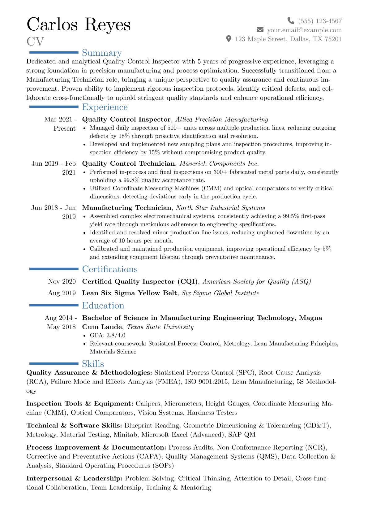 Career changer version - Page 1
