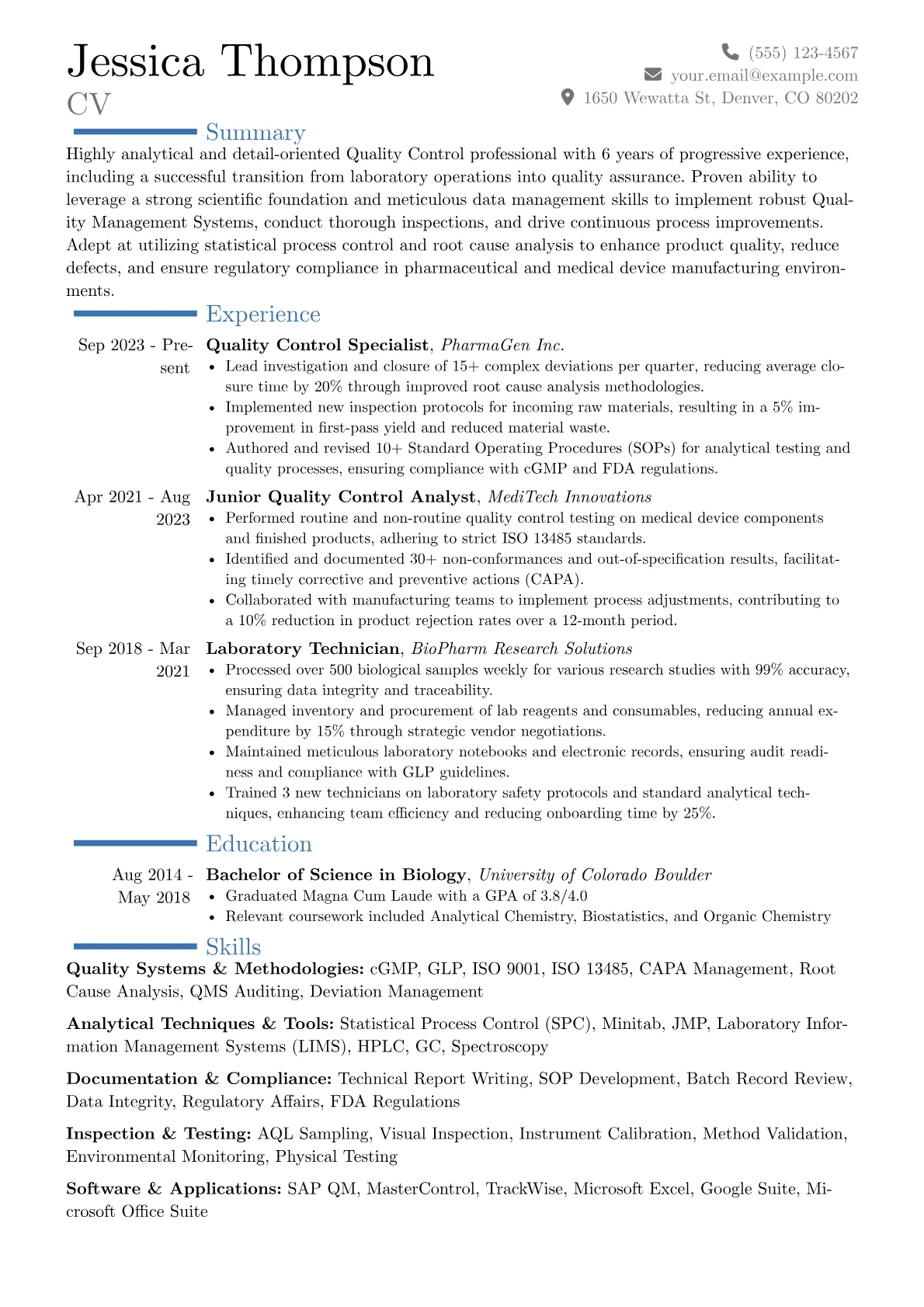 Career changer version - Page 1