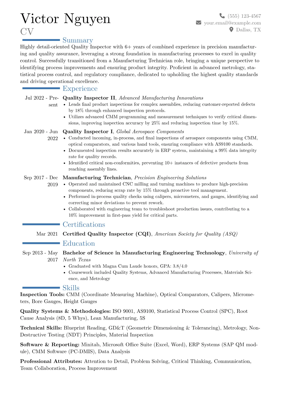 Career changer version - Page 1