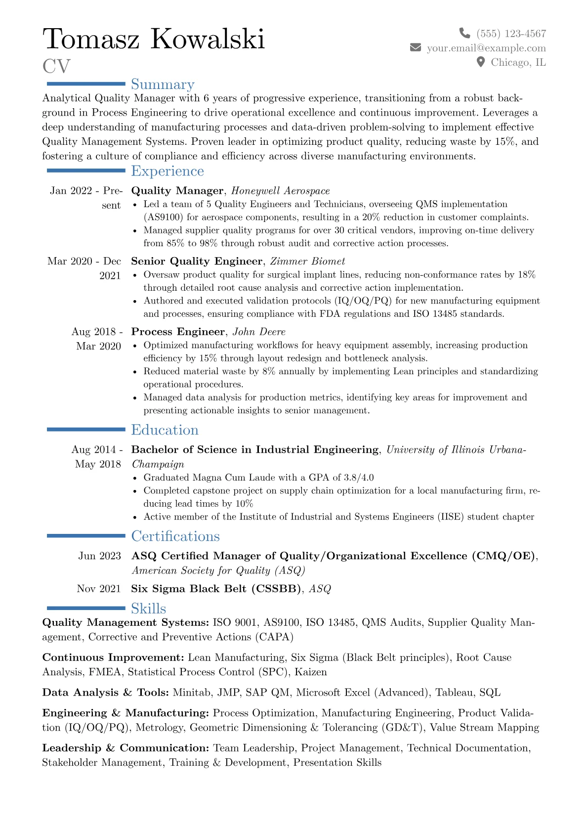 Career changer version - Page 1