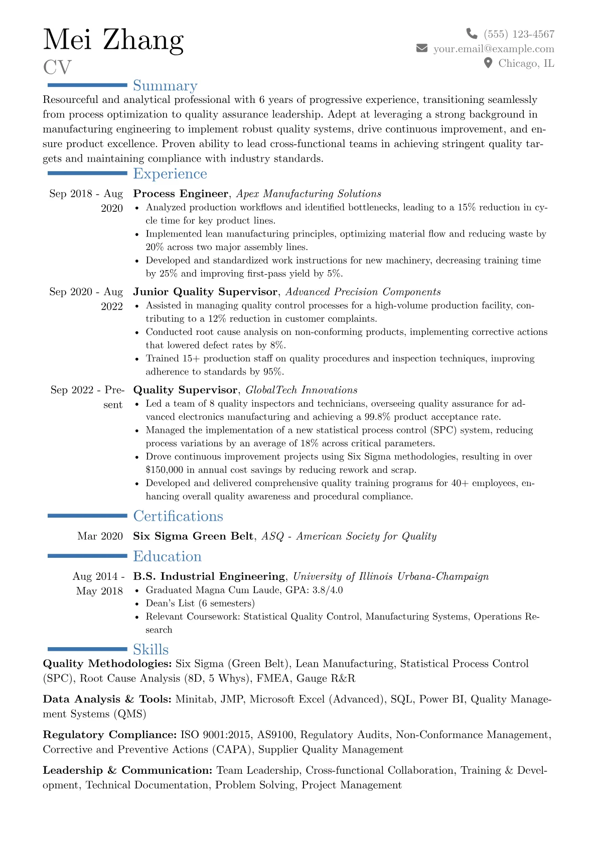 Career changer version - Page 1