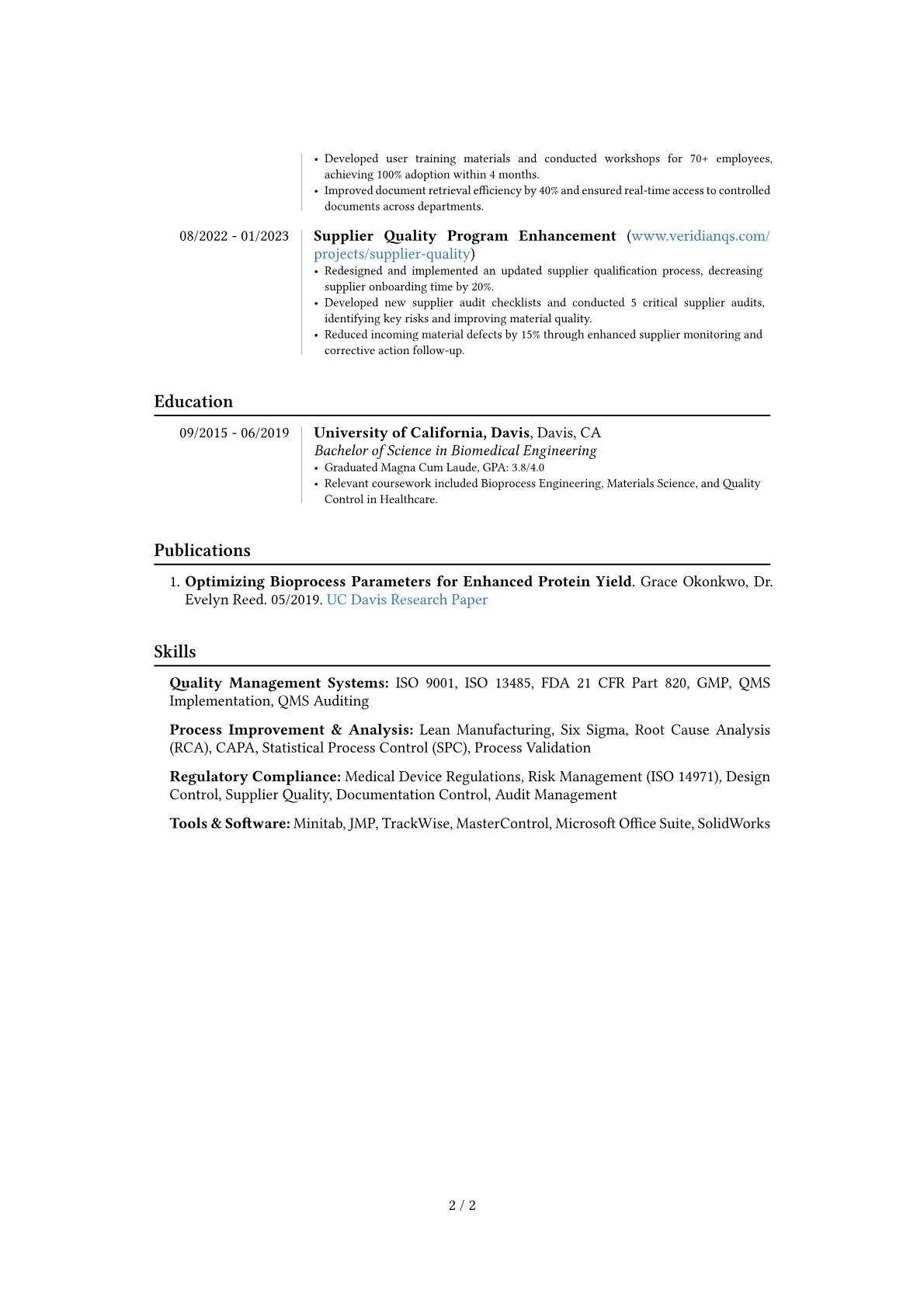 Career changer version - Page 2