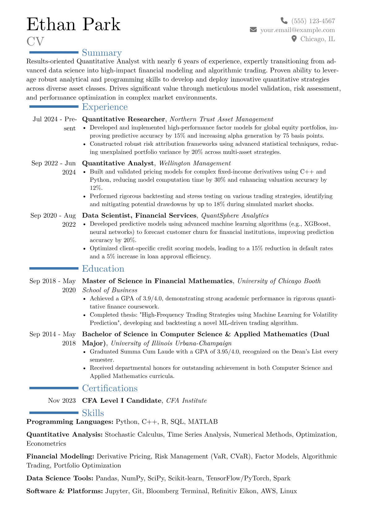 Career changer version - Page 1