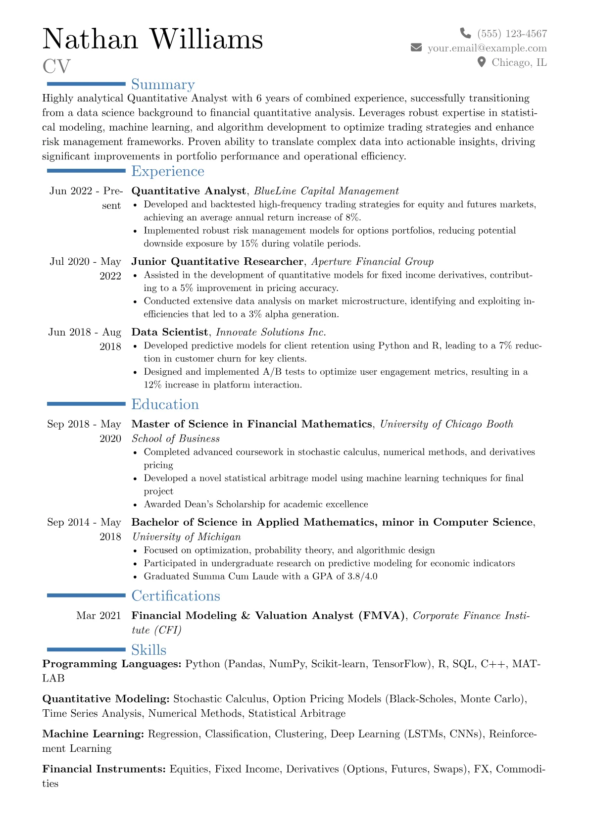 Career changer version - Page 1