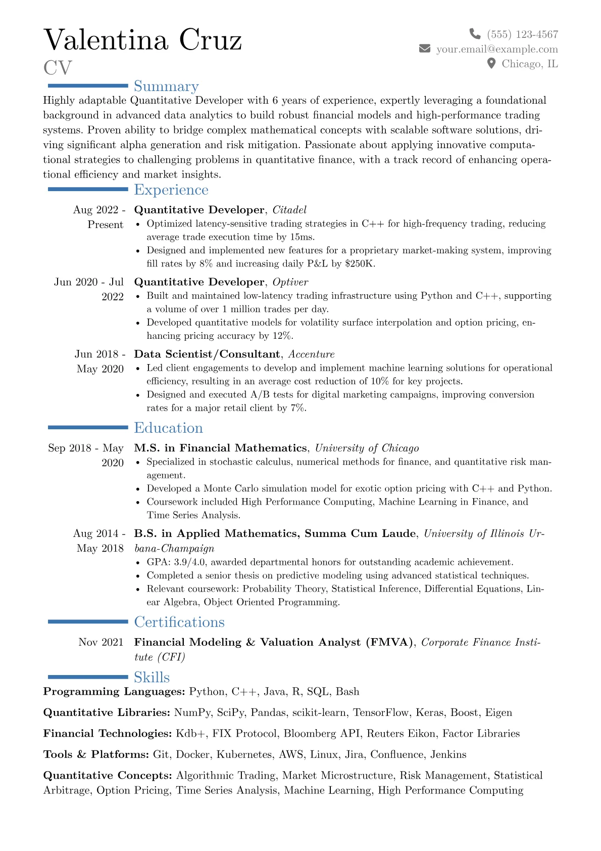 Career changer version - Page 1