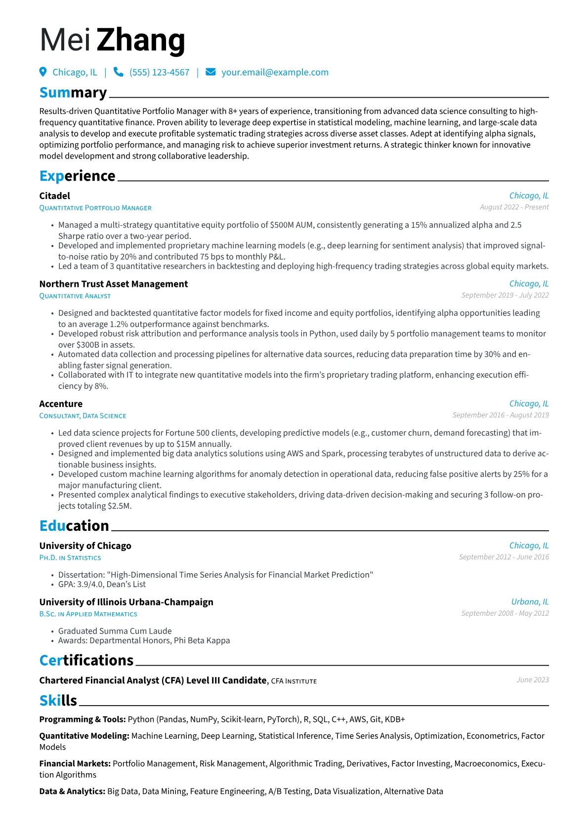 Career changer version - Page 1