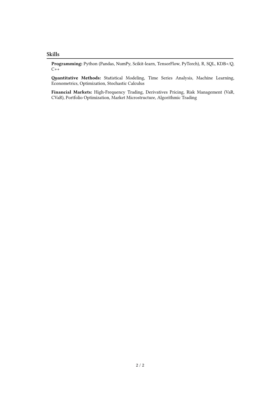 Career changer version - Page 2