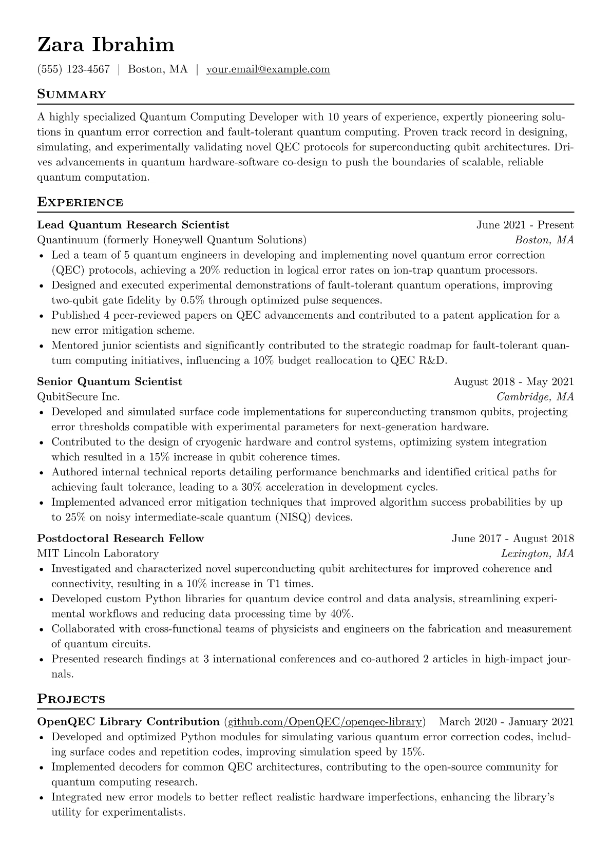 Quantum Error version - Page 1
