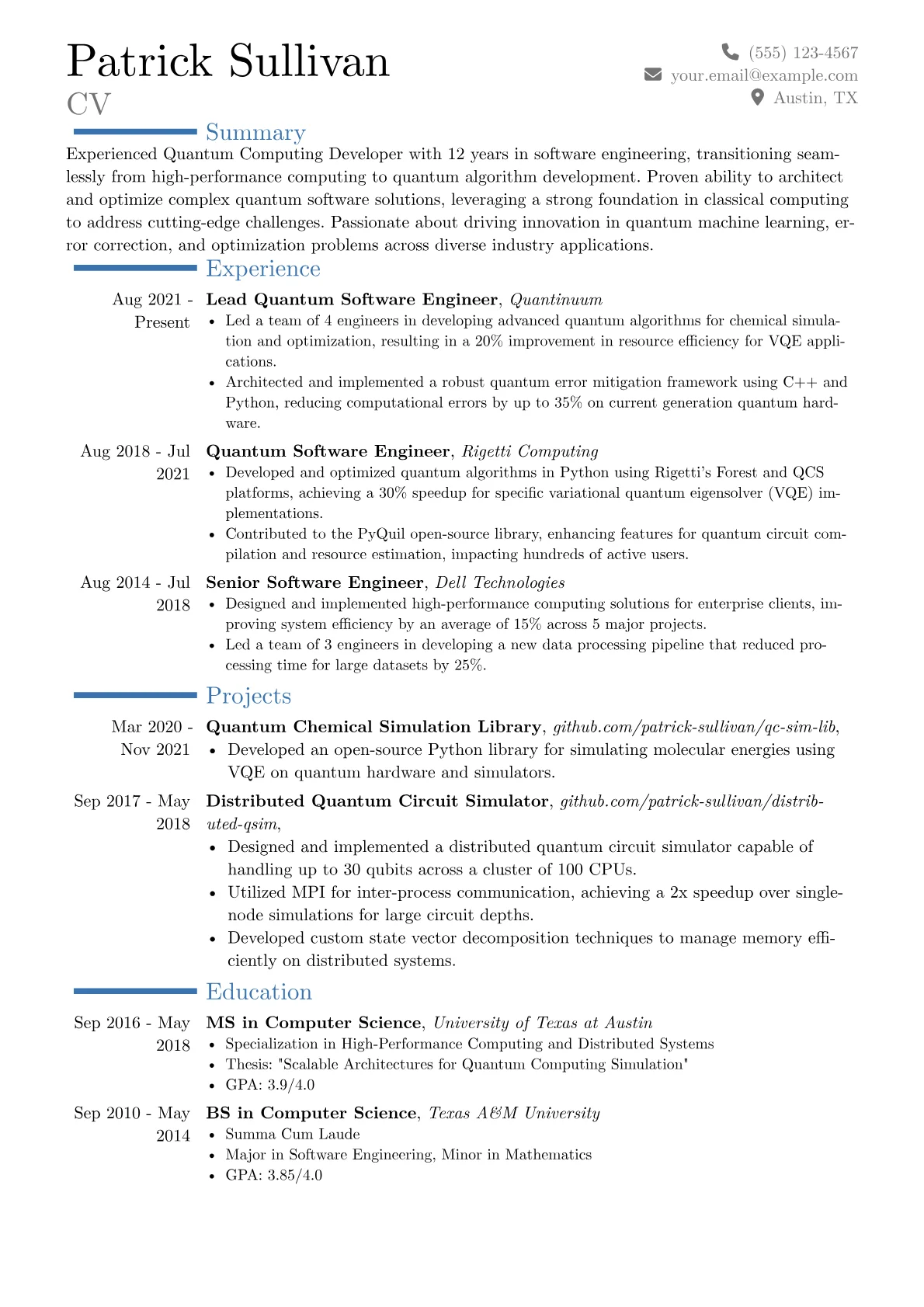 Career changer version - Page 1