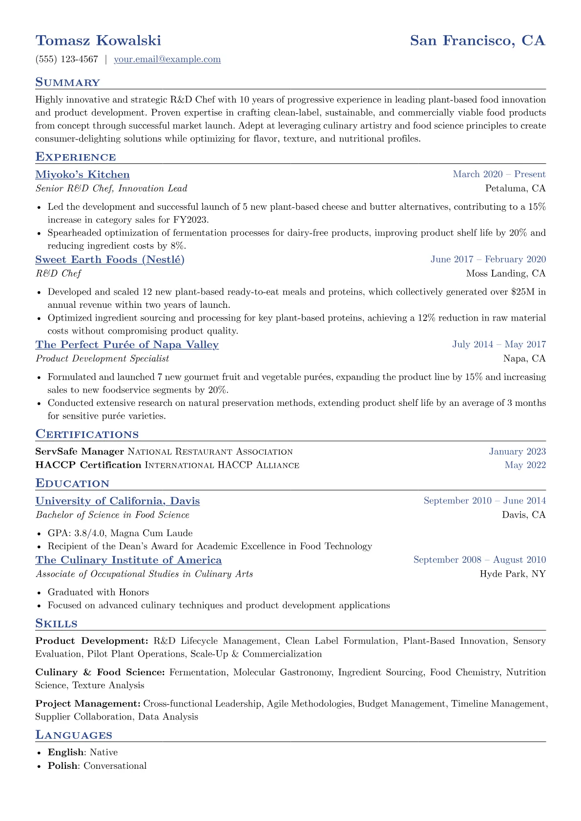 Senior R&D Chef version - Page 1