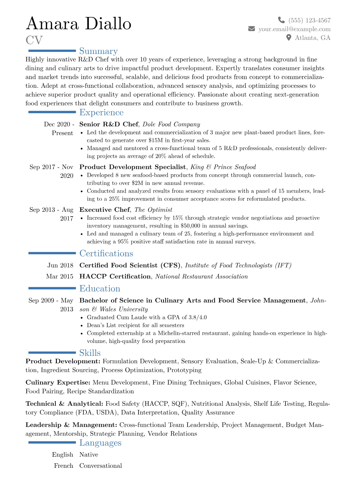 Career changer version - Page 1