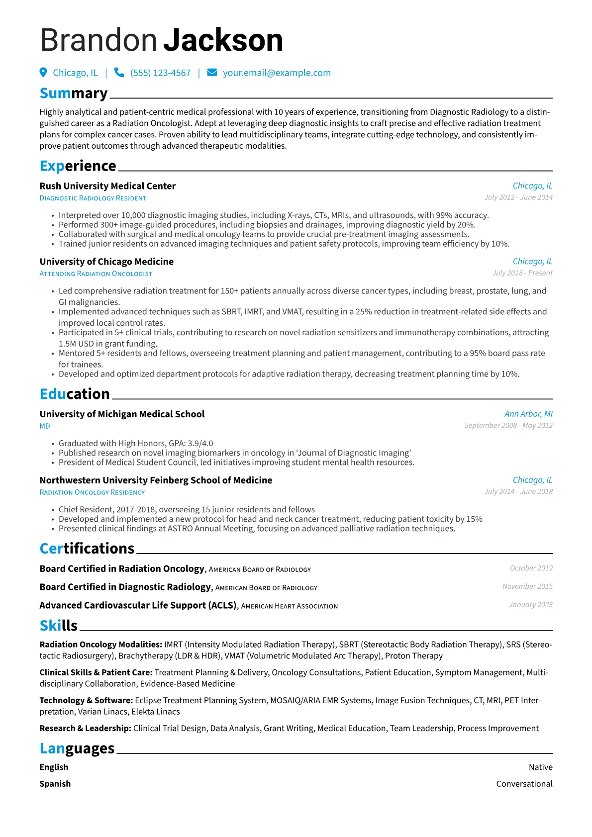Career changer version - Page 1