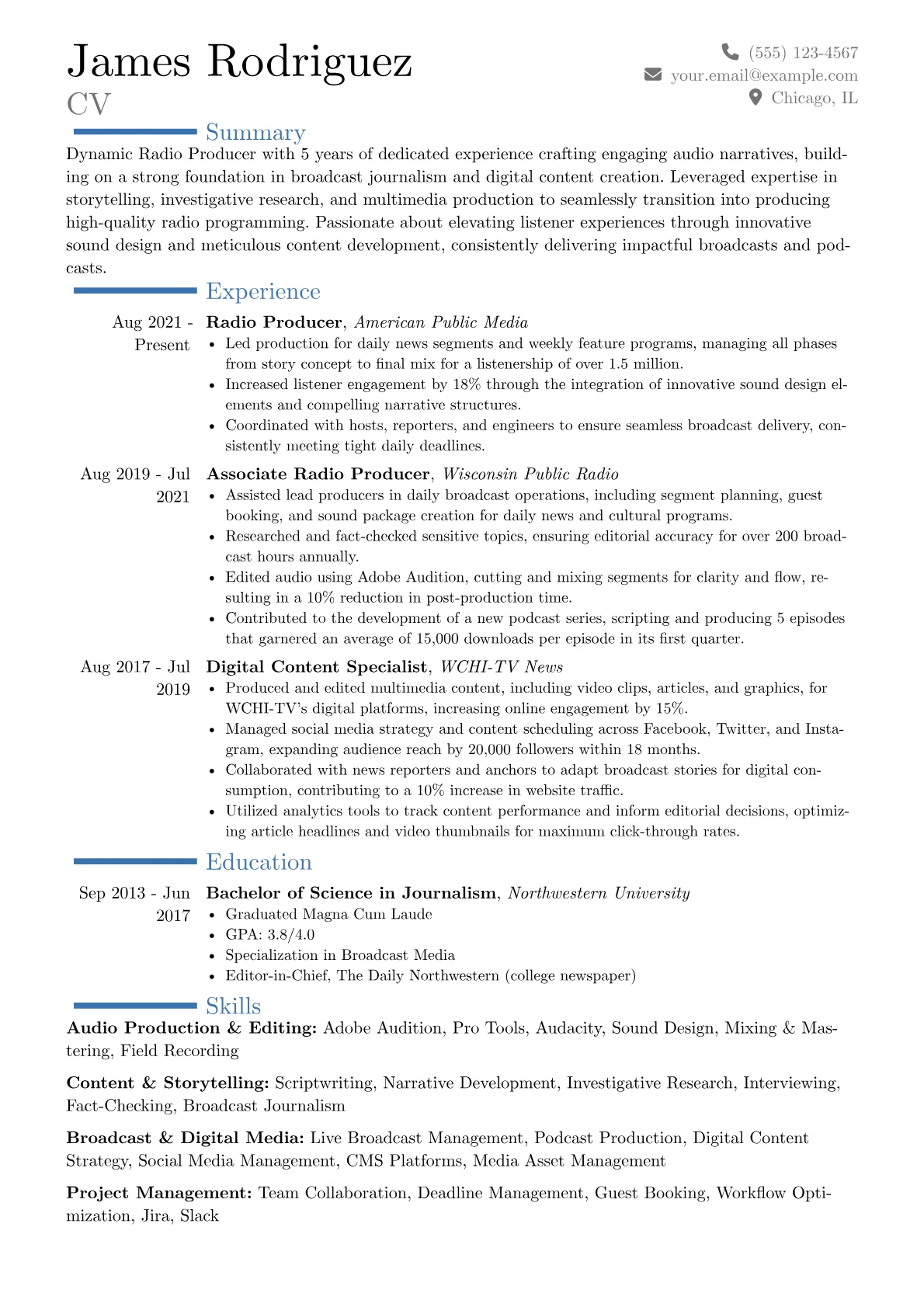 Career changer version - Page 1