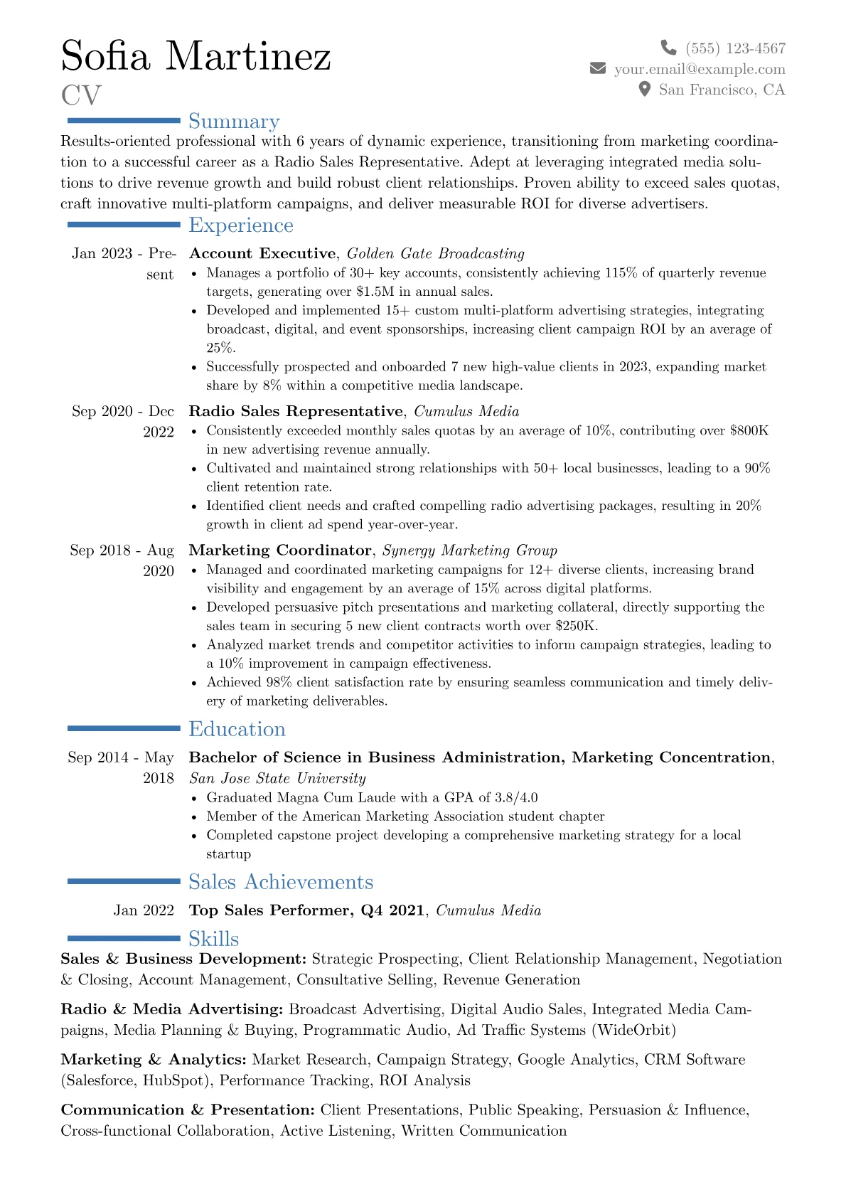 Career changer version - Page 1