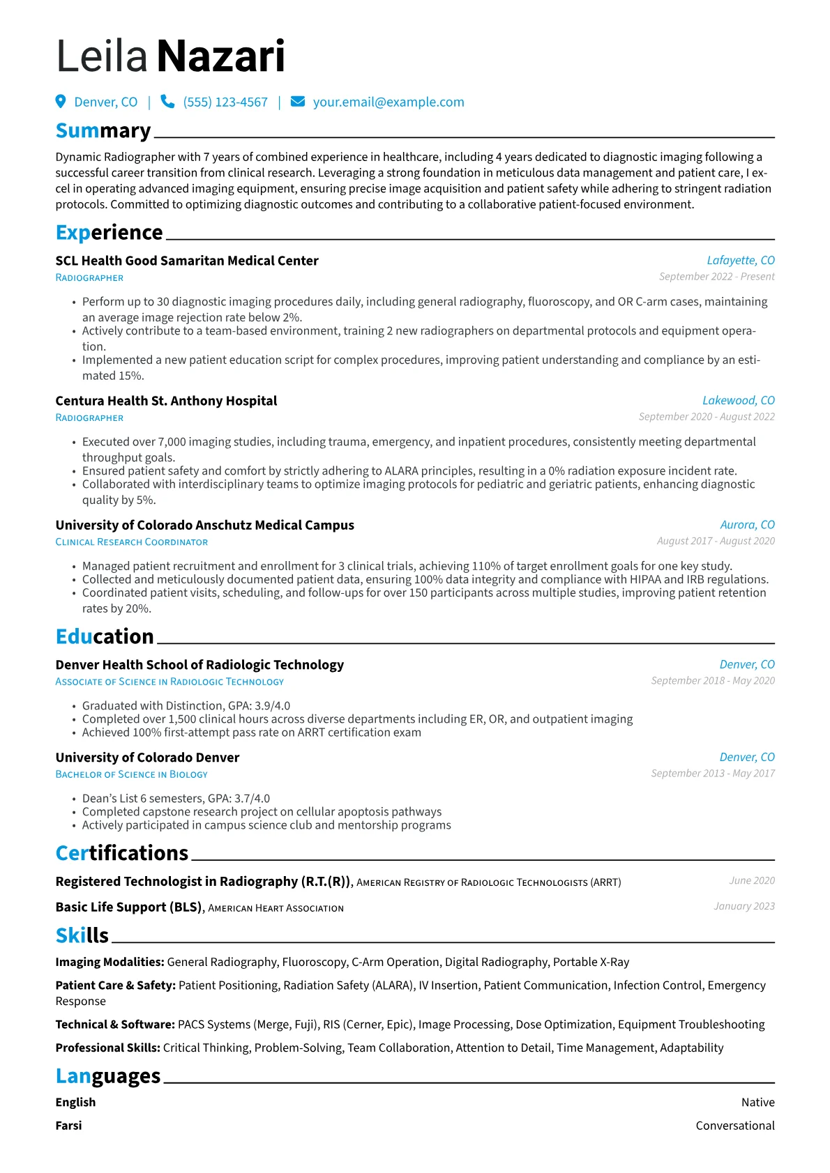 Career changer version - Page 1