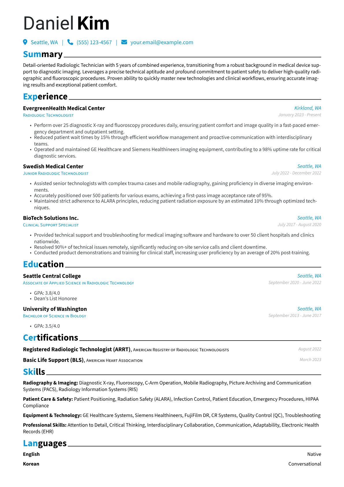 Career changer version - Page 1