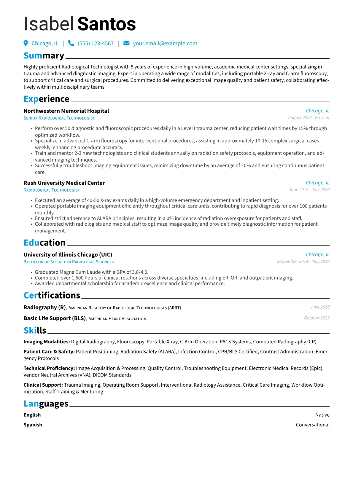 Radiological version - Page 1