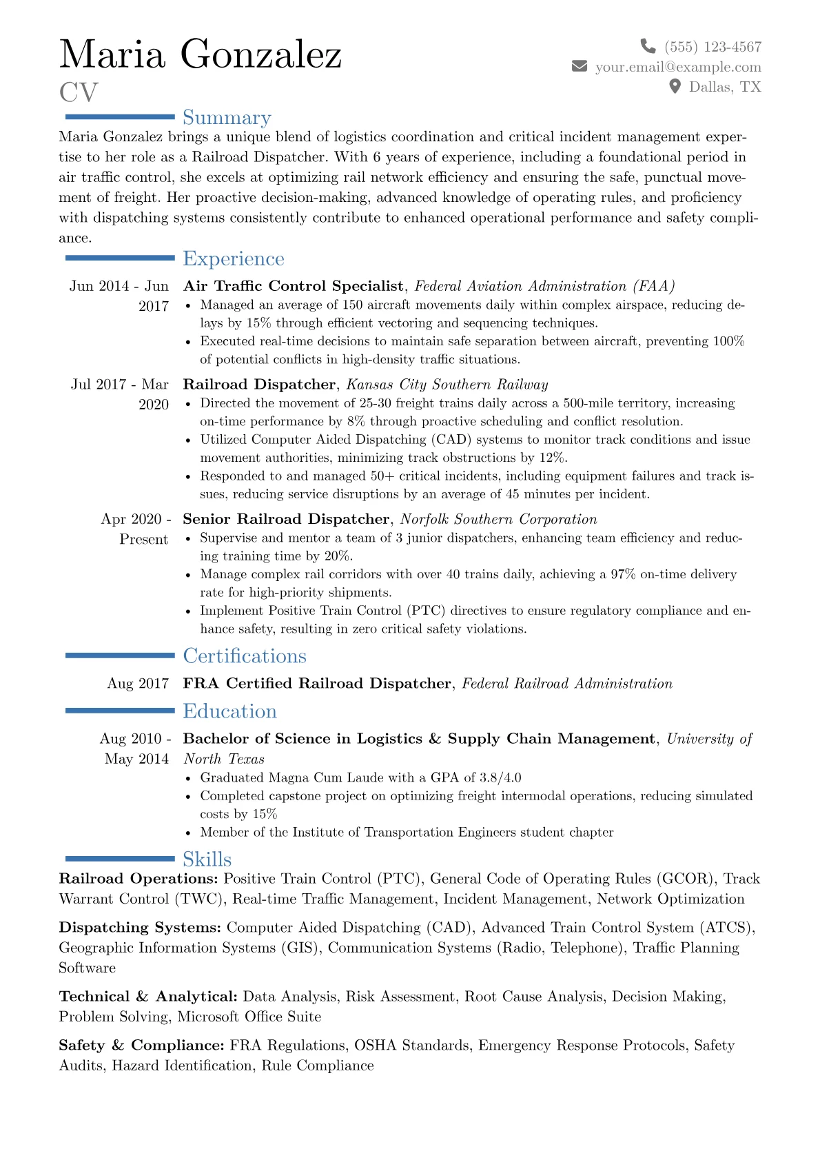 Career changer version - Page 1