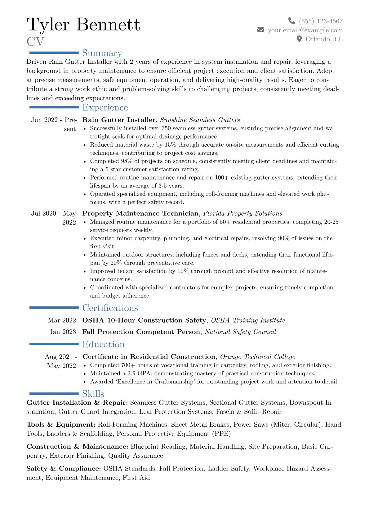 Career changer version - Page 1