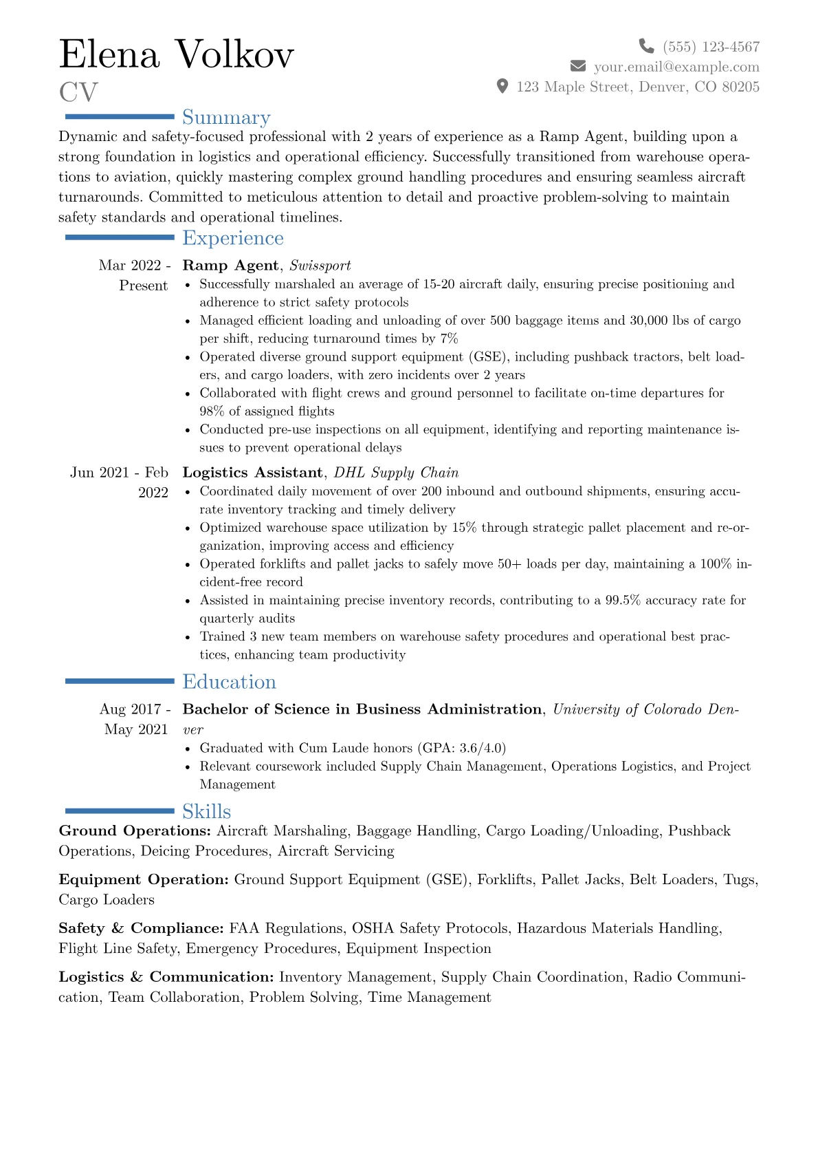 Career changer version - Page 1