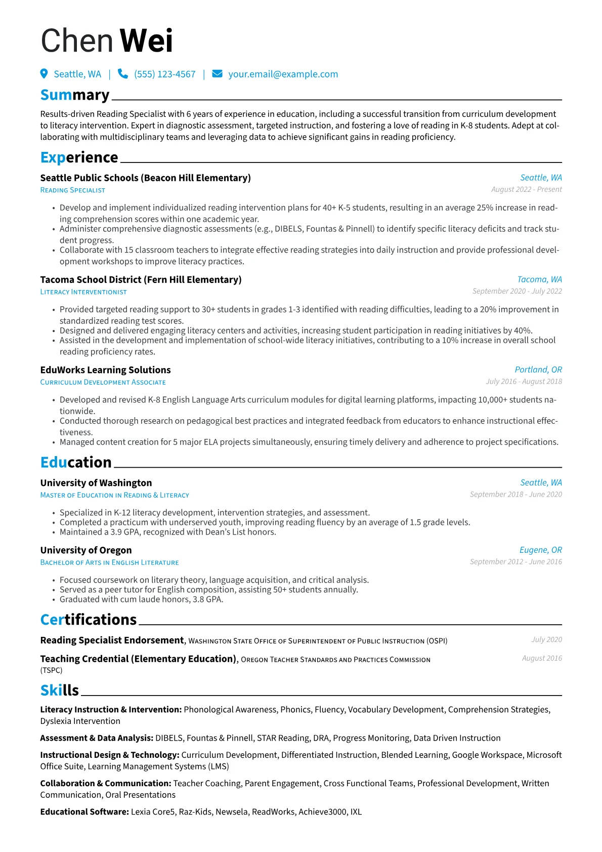 Career changer version - Page 1