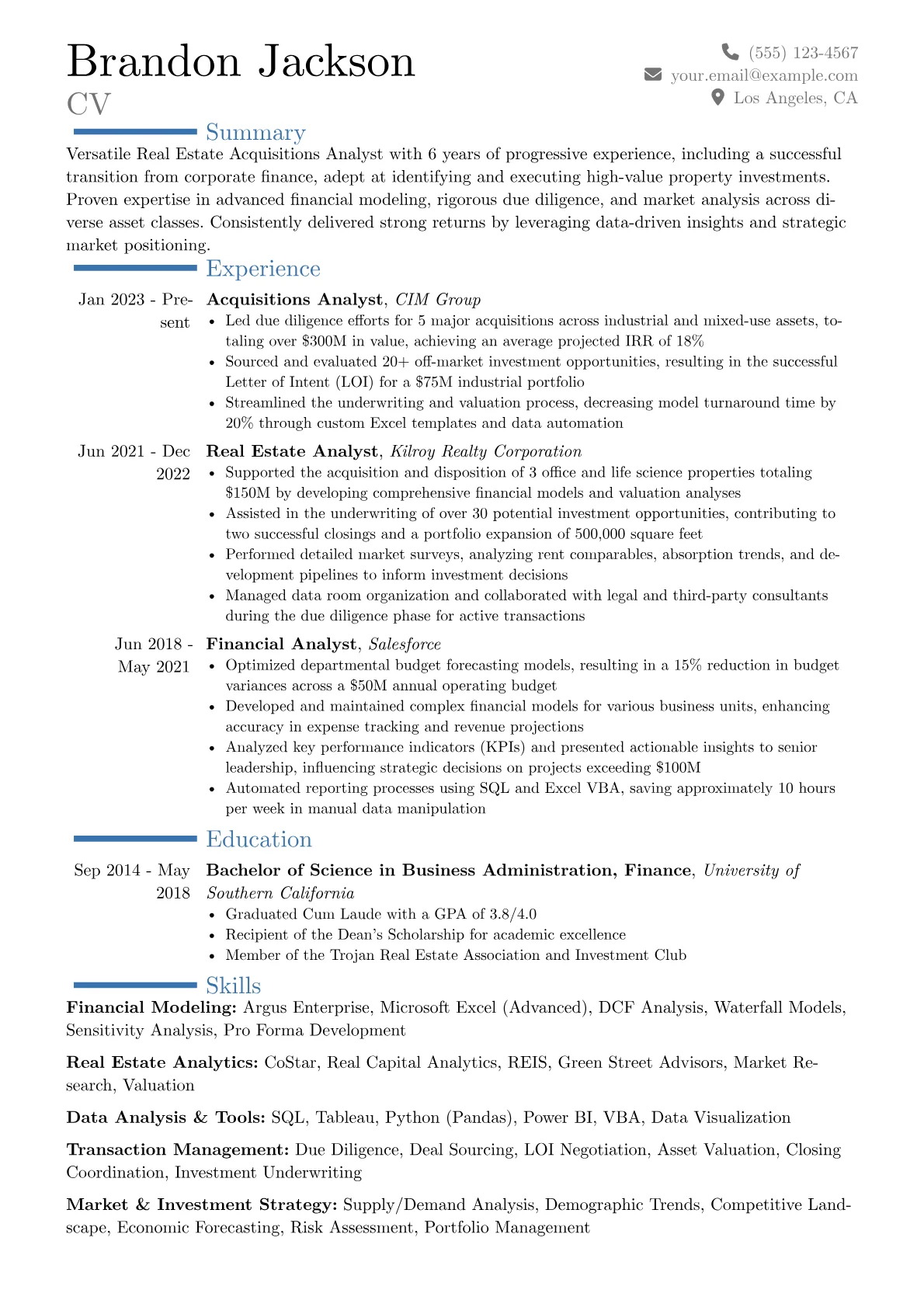Career changer version - Page 1