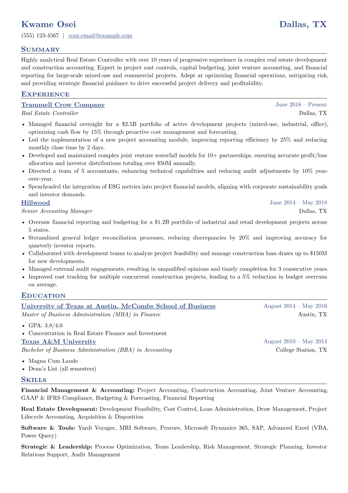 Real Estate version - Page 1
