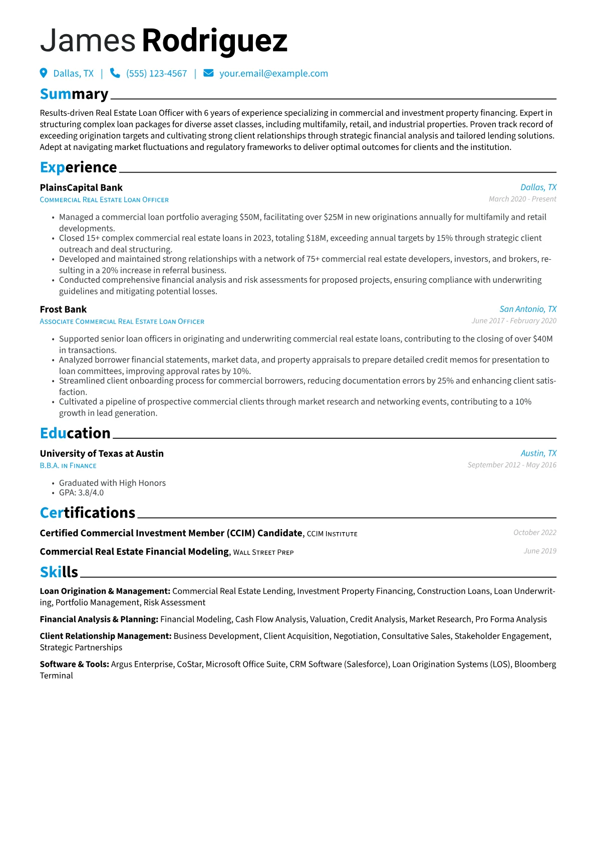 Commercial Real Estate version - Page 1