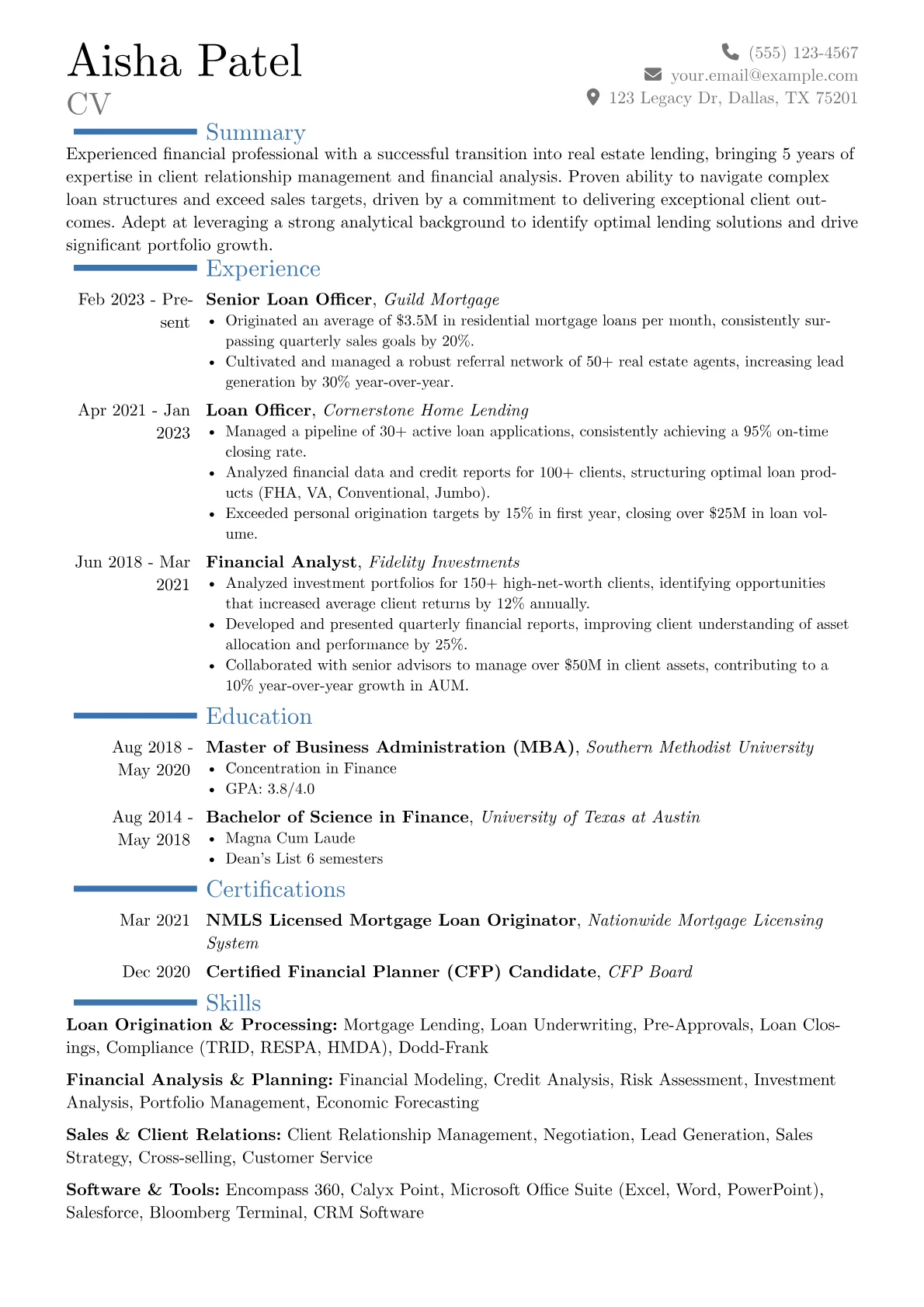 Career changer version - Page 1