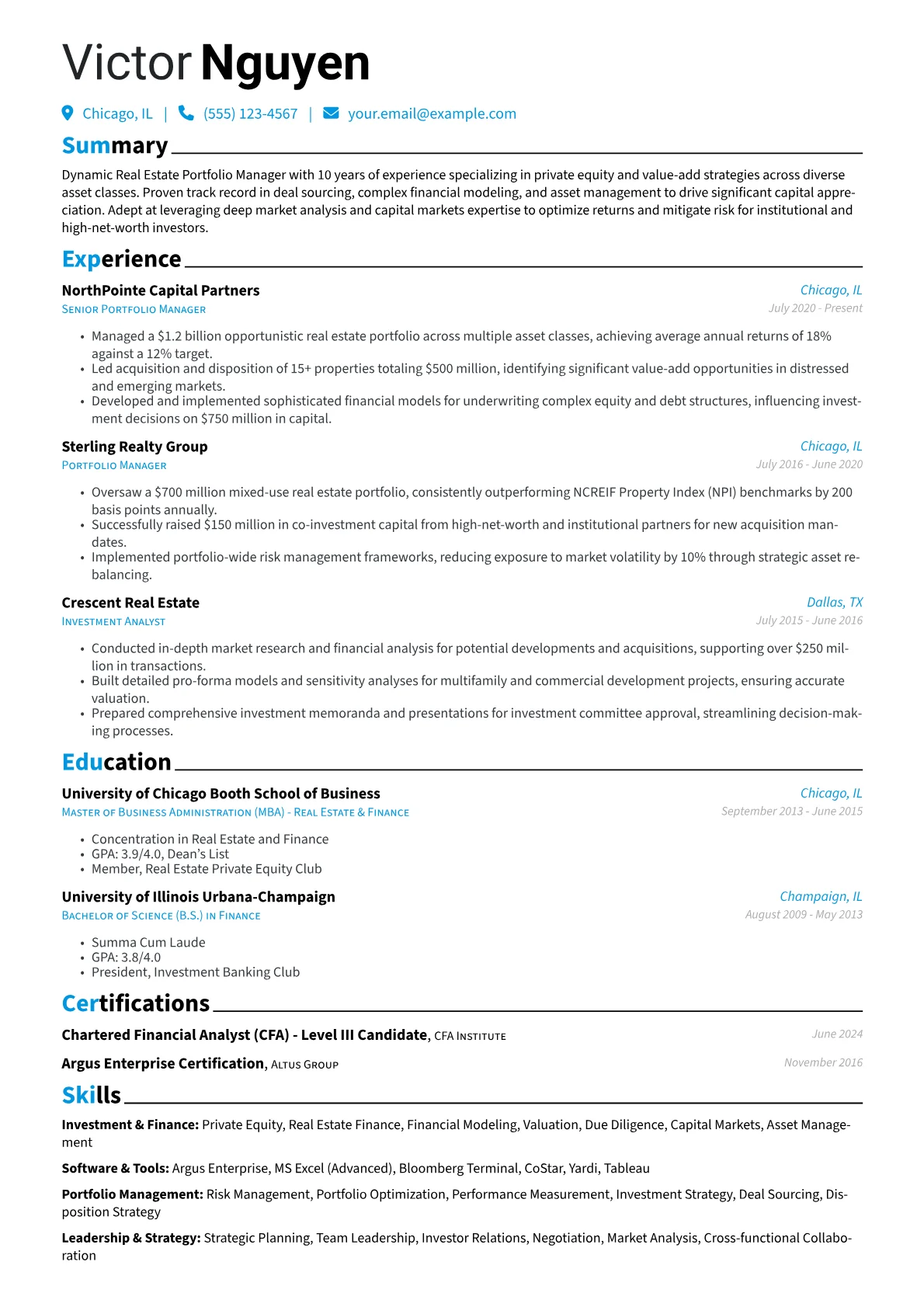Private Equity Real Estate version - Page 1