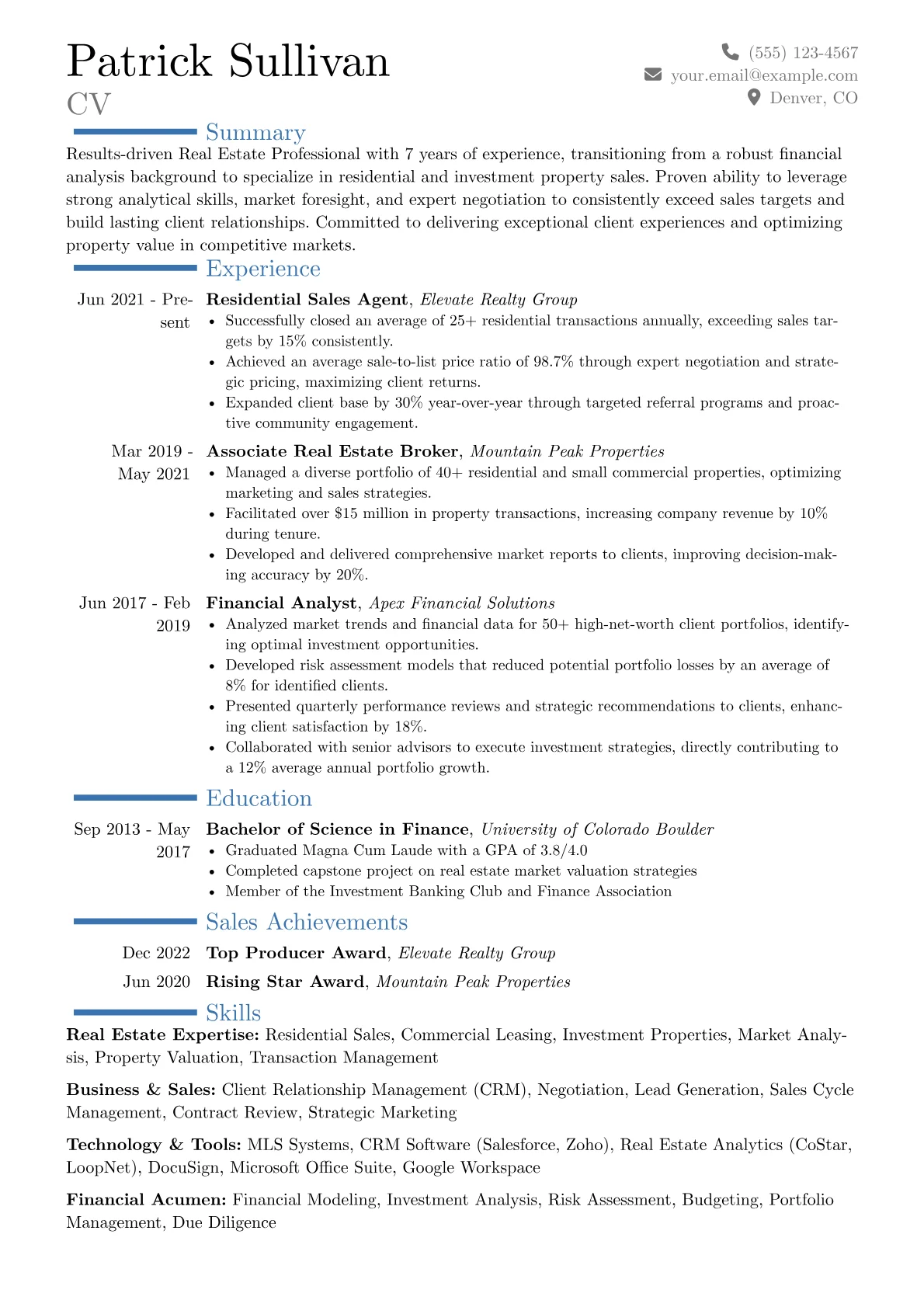 Career changer version - Page 1