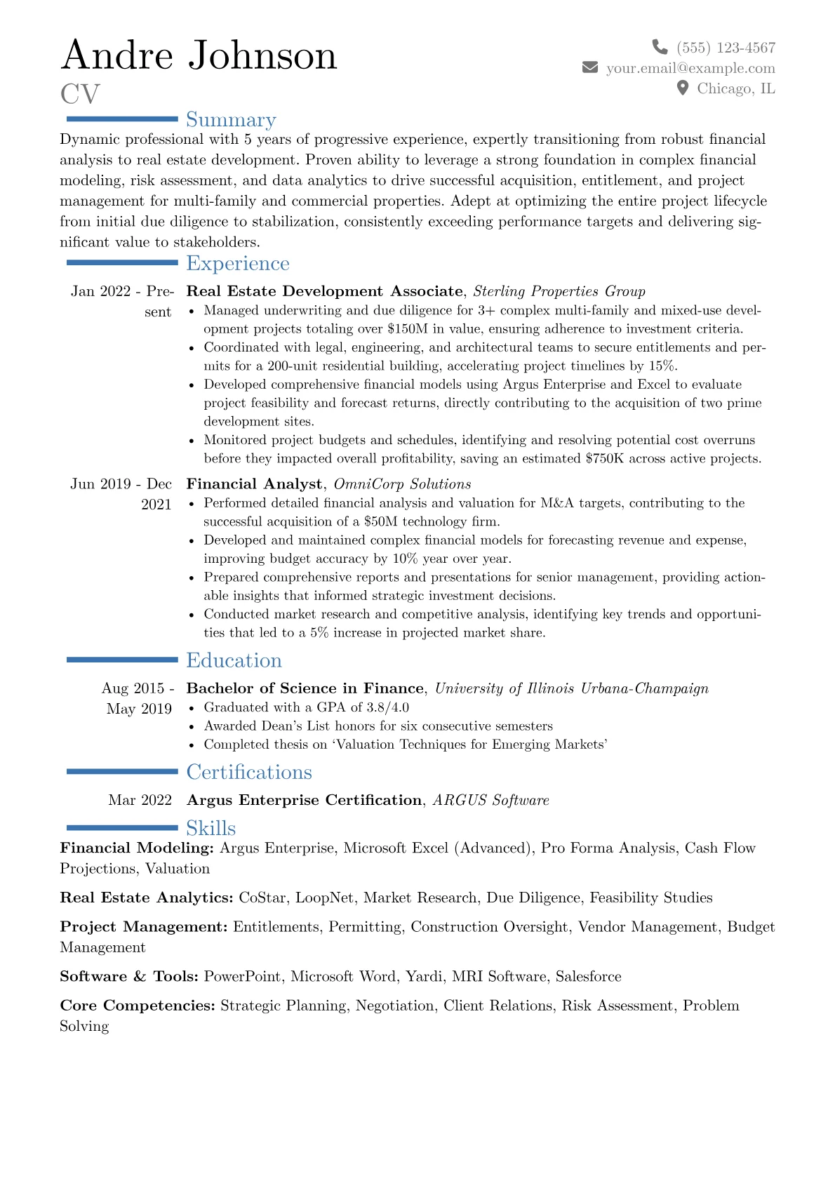 Career changer version - Page 1