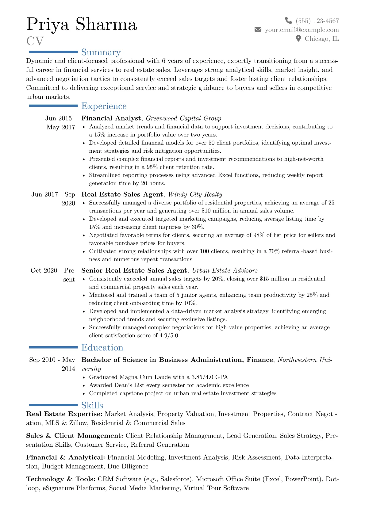 Career changer version - Page 1