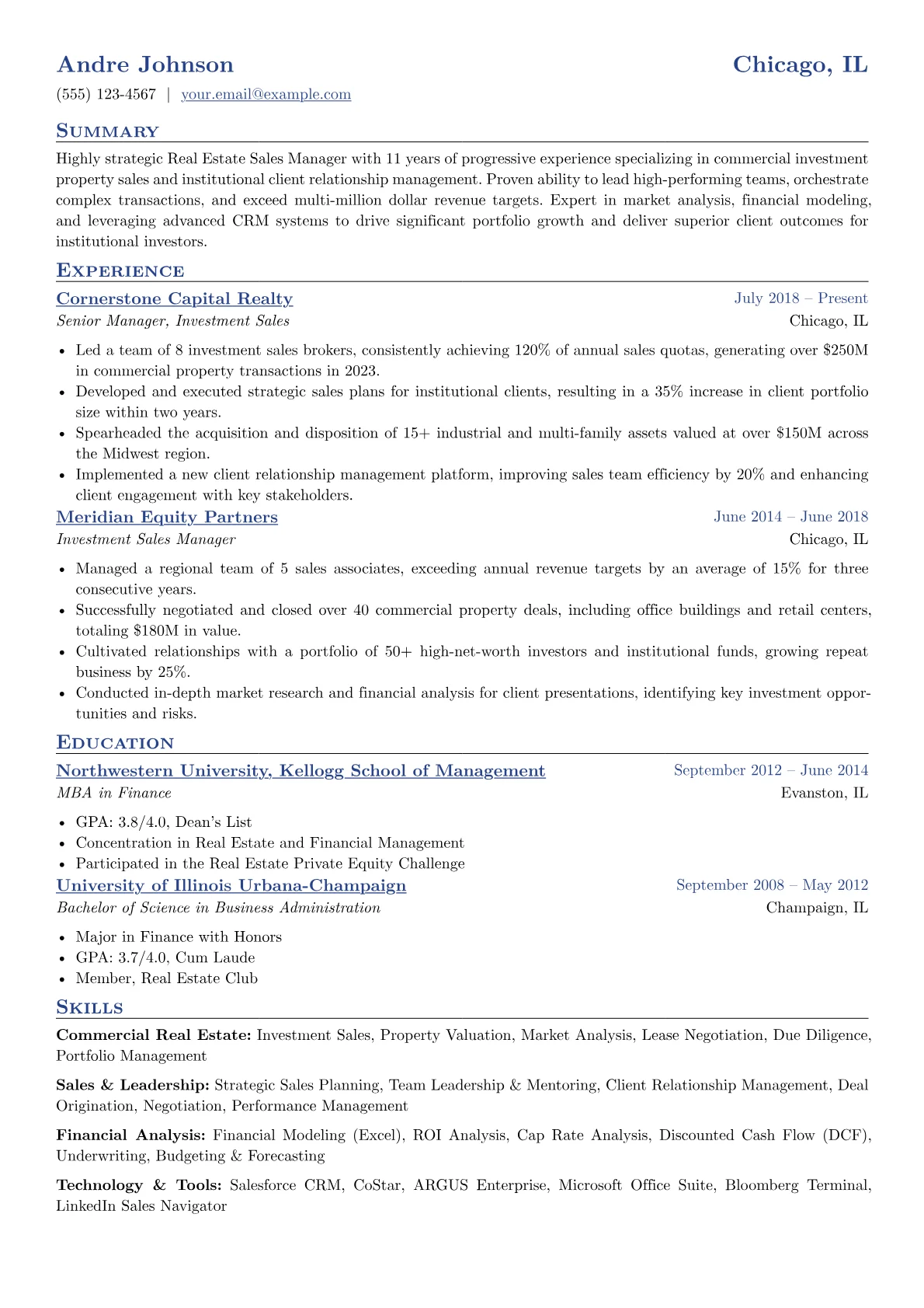 Commercial Investment version - Page 1